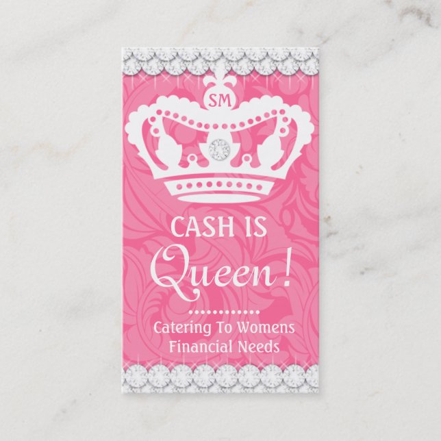 311 Crown Couture Diamonds Business Card (Front)