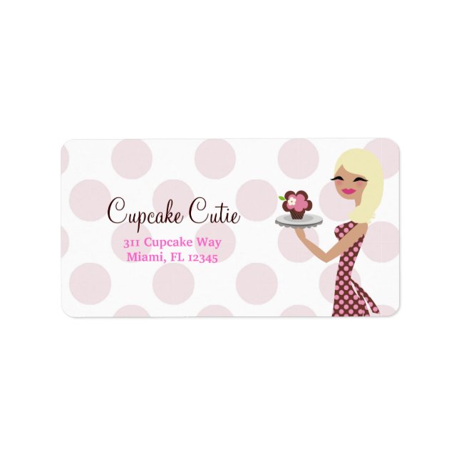 311-Cupcake Cutie - Light Wavy Blond Label (Front)