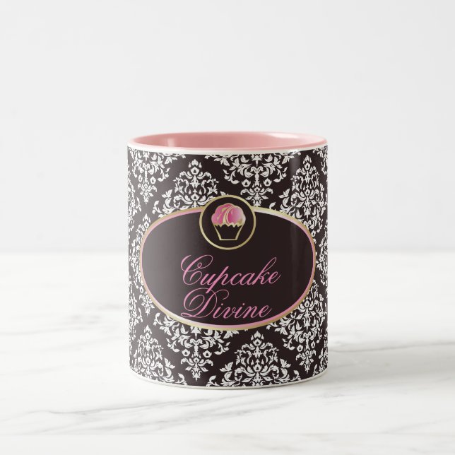 311-Cupcake Divine Solid Coffee Mug (Center)