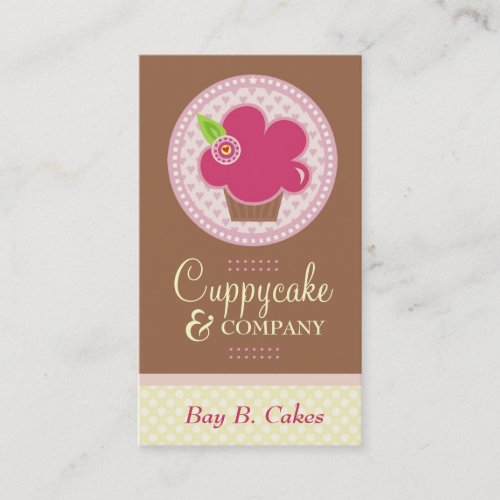 311 CUPPYCAKE CUTIE BUSINESS CARD