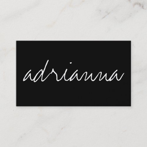 311 Custom Name Business Card