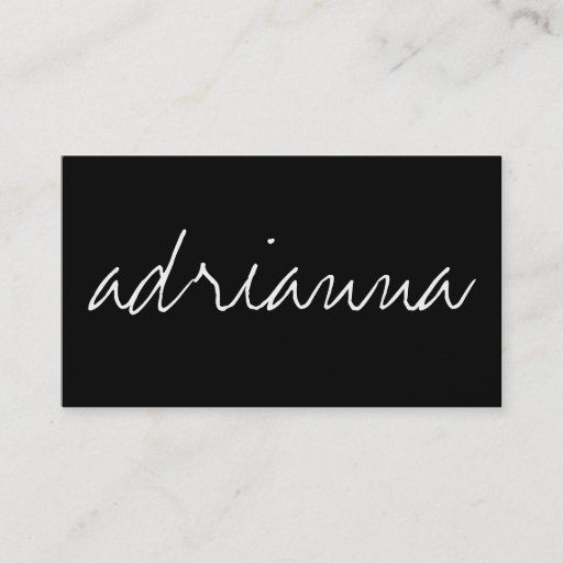 Customizable 311 Custom Name Business Card