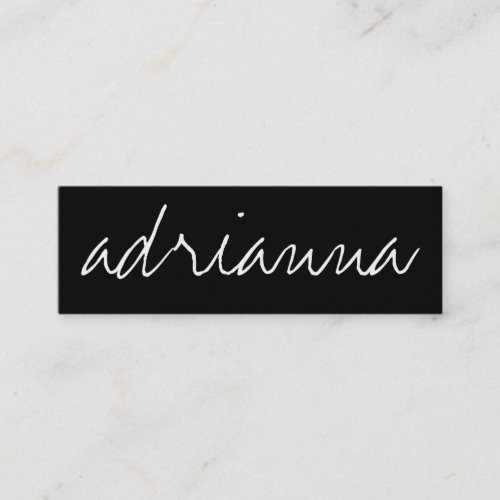 311 Custom Name Business Card