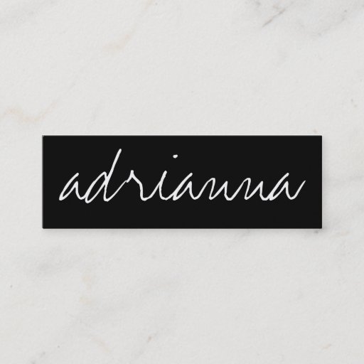 Customizable 311 Custom Name Business Card