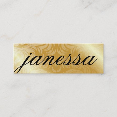 311-Custom Name Business Card Brown Sugar