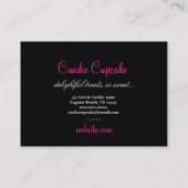 311 Daisy the Cupcake Cutie African Blonde Business Card (Back)