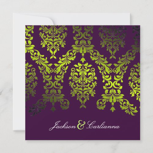 311-Dashing Damask | Secret Garden Eggplant Custom Announcement