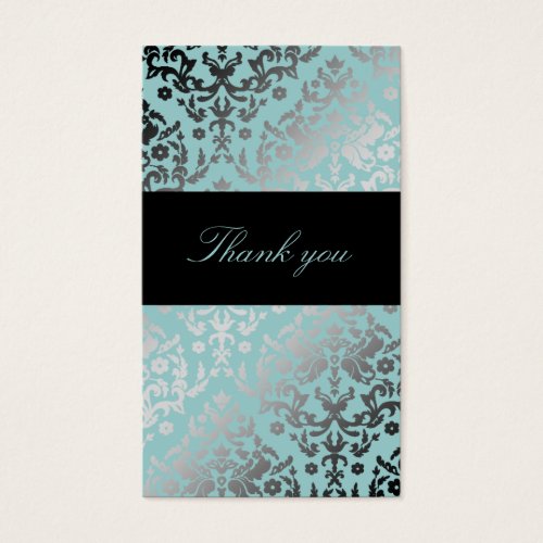 311 Dazzling Damask Artic Business Cards