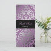311 Dazzling Damask Purple Plush (Standing Front)