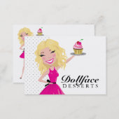 311 Dollface Desserts Blondie 3.5 x 2 Business Card (Front/Back)