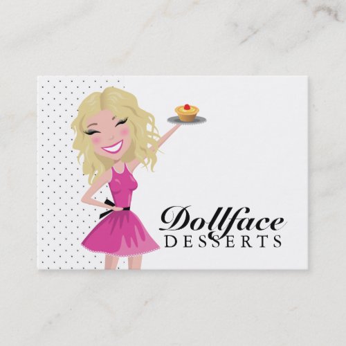 311 Dollface Desserts Blondie Lemon Tarte Business Business Card