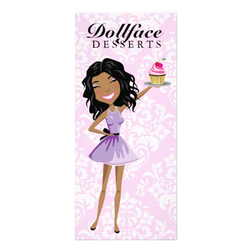 311 Dollface Desserts Ebonie Pink Damask Menu