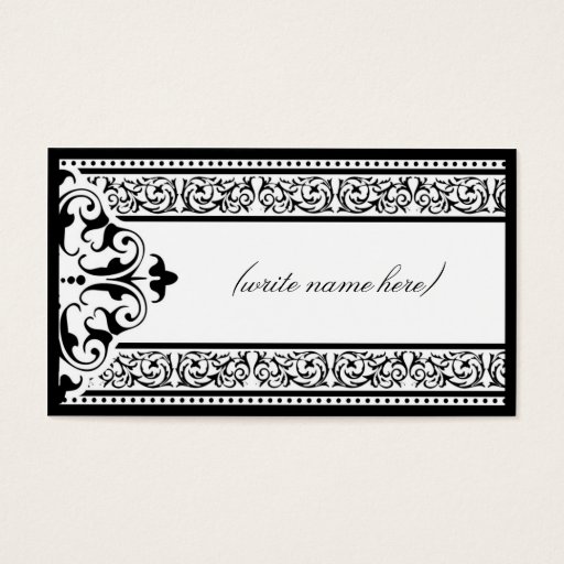 Customizable 311 ELEGANT NAME CARD BUSINESS CARD TEMPLATE