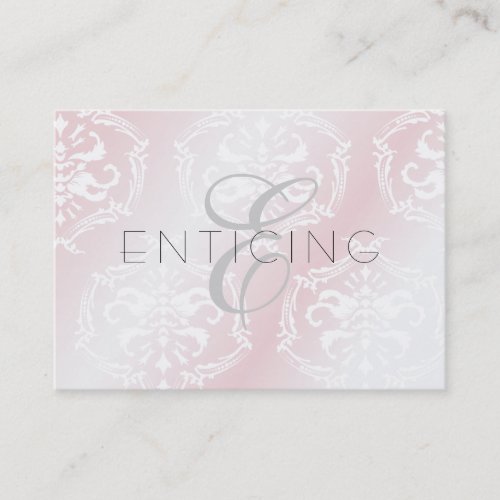 311-Enticingly Pink - Appointment Card Business Cards