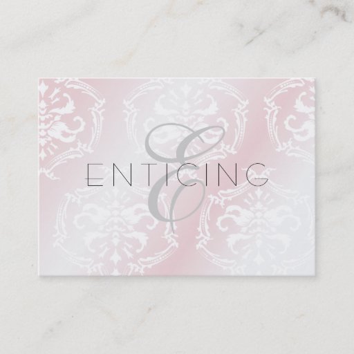 Customizable 311-Enticingly Pink - Appointment Card Business Cards