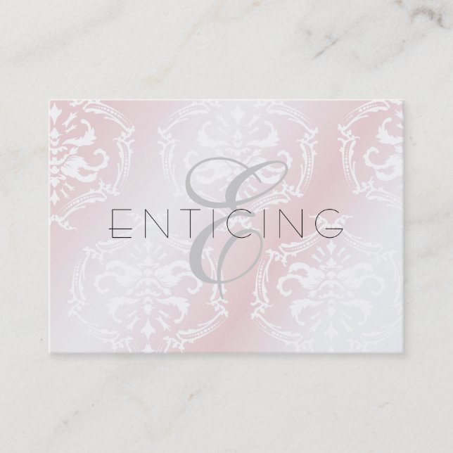 311-Enticingly Pink - Appointment Card (Front)