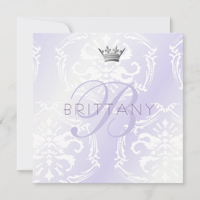 311 Enticingly Purple Invite (Front)