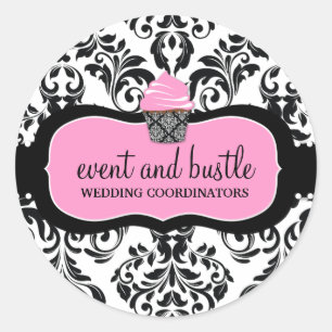 311 Event & Bustle Cupcake Classic Round Sticker