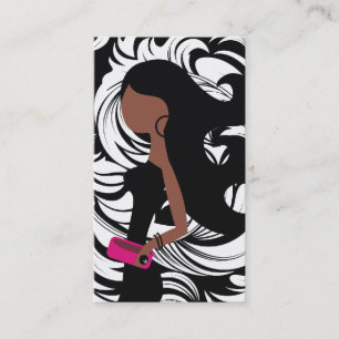 311-Fashionista Ethnic Lavish Damask Business Card