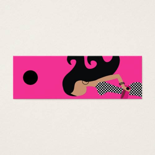 311-Fashionista Hang Tag Business Card Template