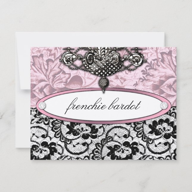 311 Frenchie Boudoir Gift Certificate Metallic (Front)