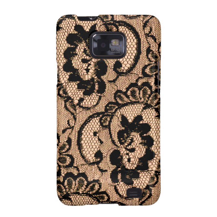 311 Galaxy Peach Lace Samsung Galaxy S Cover