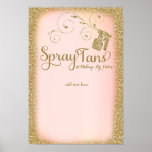 311 Glitter Spray Tan Poster 11x17 at Zazzle