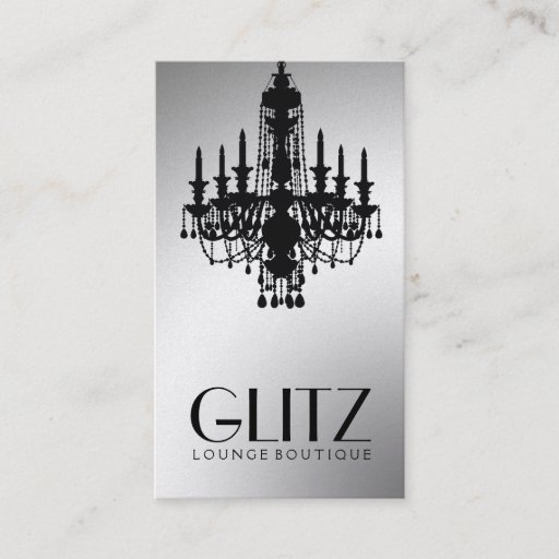 Customizable 311 Glitz Boutique - Festive Gold Business Card Template