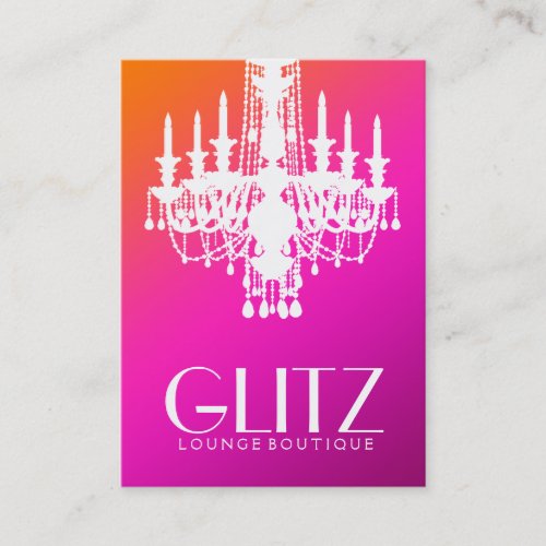 311 Glitz Boutique Wild Sunset Fade Business Card