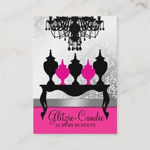 Customizable 311 Glitzie Candie Business Card Template