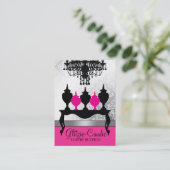 311 Glitzie Candie Metallic Pearl Business Card (Standing Front)