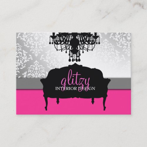 311-Glitzy Boutique Interiors Business Card