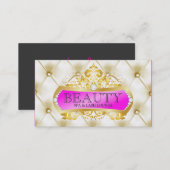311 Golden Beauty Lounge Business Card (Front/Back)