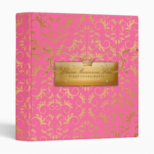 311-Golden diVine #2 Strawberry Brulee Binder