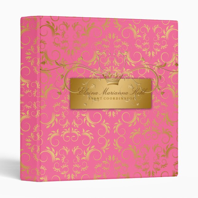 311-Golden diVine #2 Strawberry Brulee  Binder (Front/Spine)
