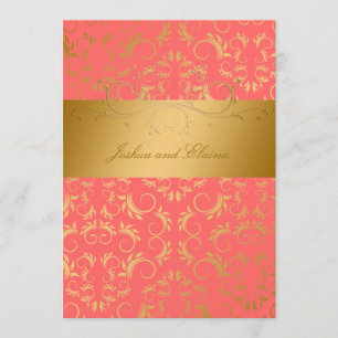 311-Golden diVine Mango Invitation