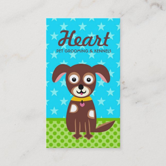 311 GROOMING KENNEL BUSINESS CARD (Front)
