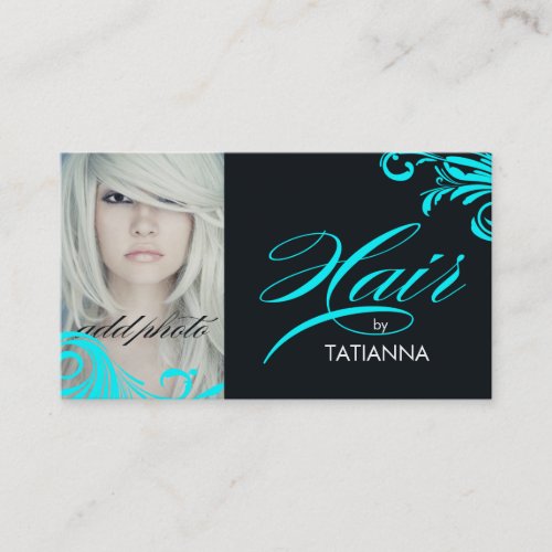 311 Hair By Aqua Business Card