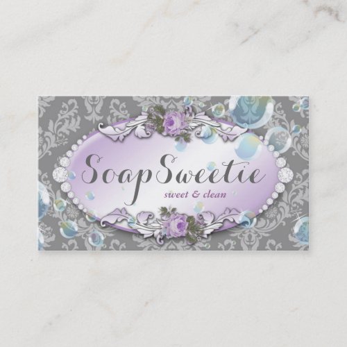 311 Handmade Soap  Bubbles Business Card