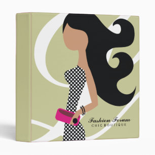 311-High Fashionista Binder Greens Color O Money