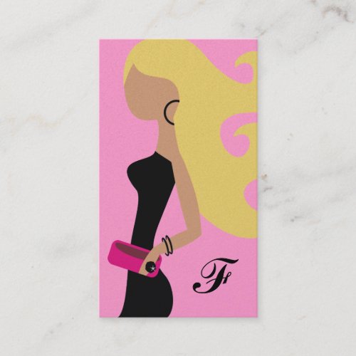311 HIGH FASHIONISTA GOLD CARD SAYS IT ALL BUSINESS CARD