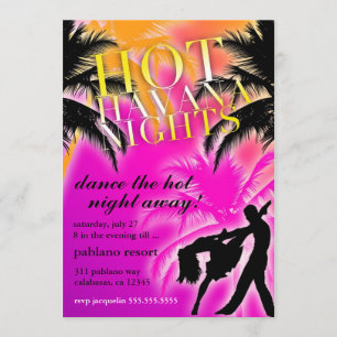 311 Hot Havana Nights Purple Black Invite