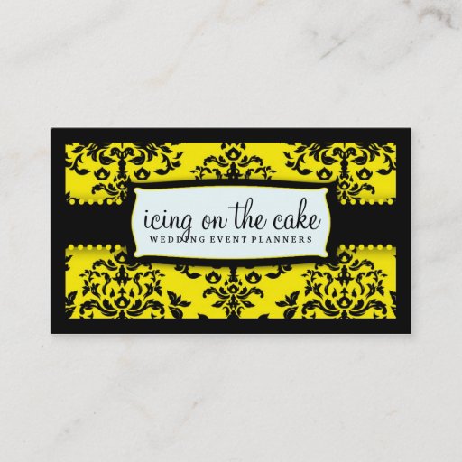Customizable 311 Icing on the Cake Bee Business Card Template