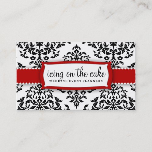 311 Icing on the Cake Cherry Frosting Business Card