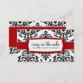 311 Icing on the Cake - Cherry Frosting Business Card (Front/Back)