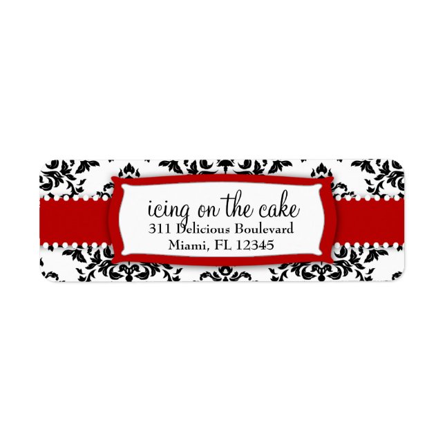 311 Icing on the Cake Cherry Red Label (Front)