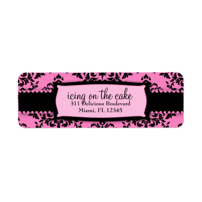 311-Icing on the Cake Hot Pink Liquorice Label (Front)
