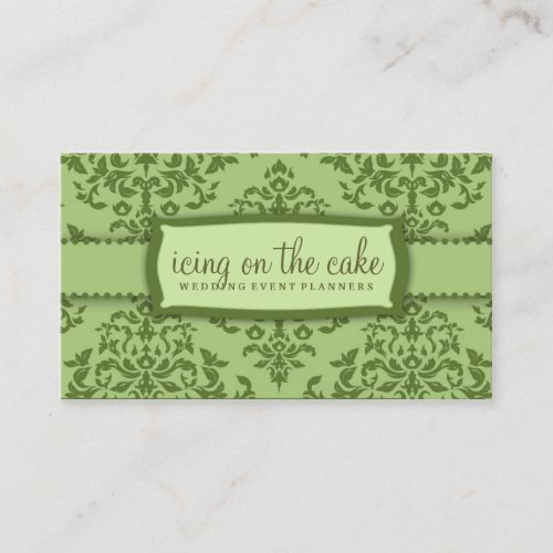 311-Icing on the Cake - Ivy garnish Business Card Templates