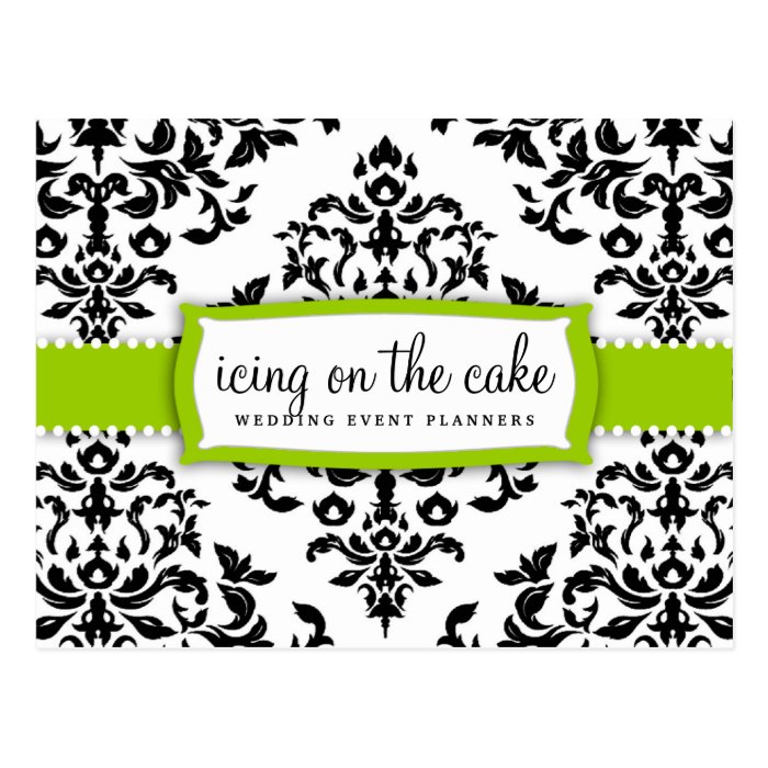 311 Icing on the Cake Lime Green Postcard