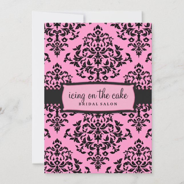 311-Icing on the Cake Pink Liquorice Invite (Front)